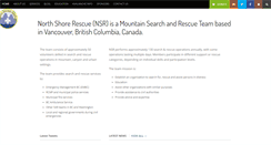 Desktop Screenshot of northshorerescue.com